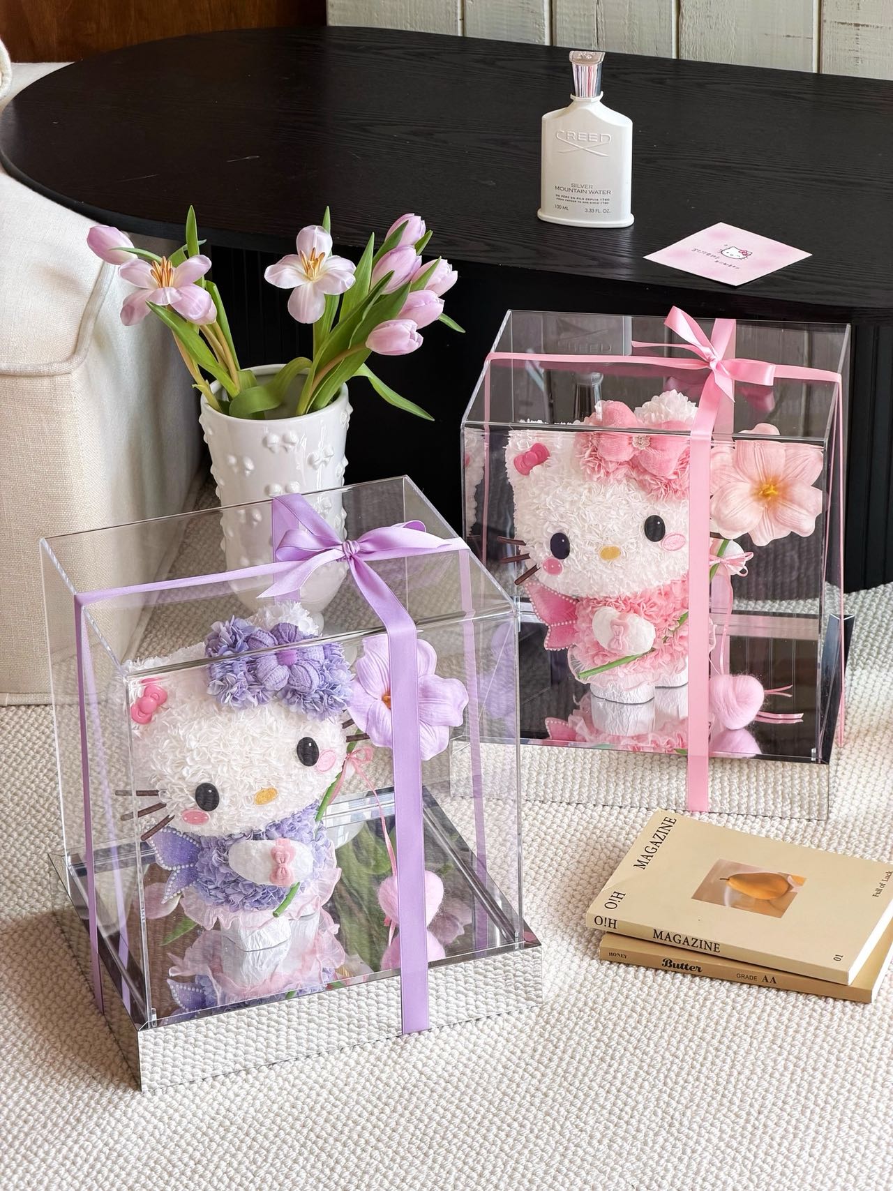 Fairy Kitty Preserved Flowers Box