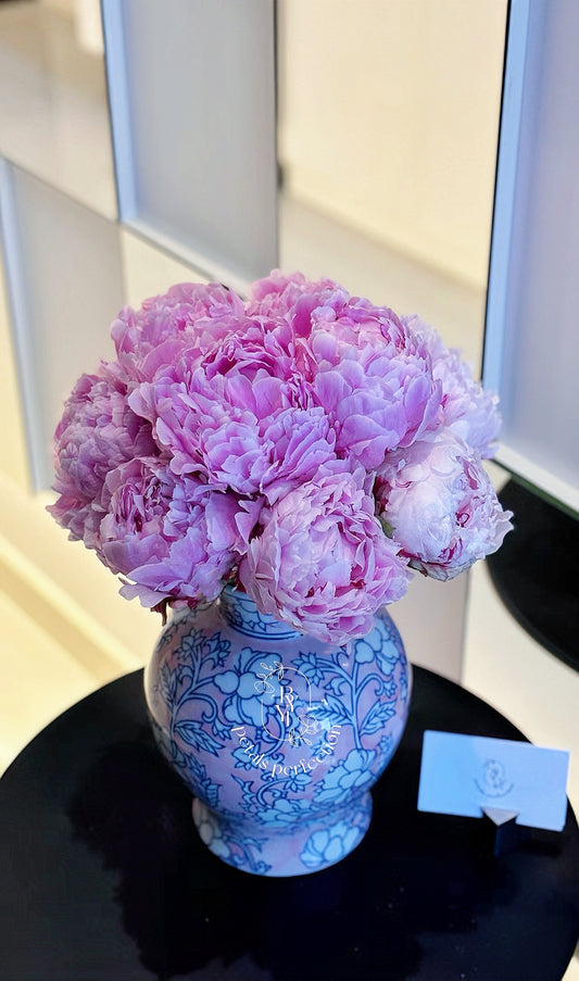 Inspire Inclusion Vase Arrangement Holland Peonies 💕 Fresh Flowers