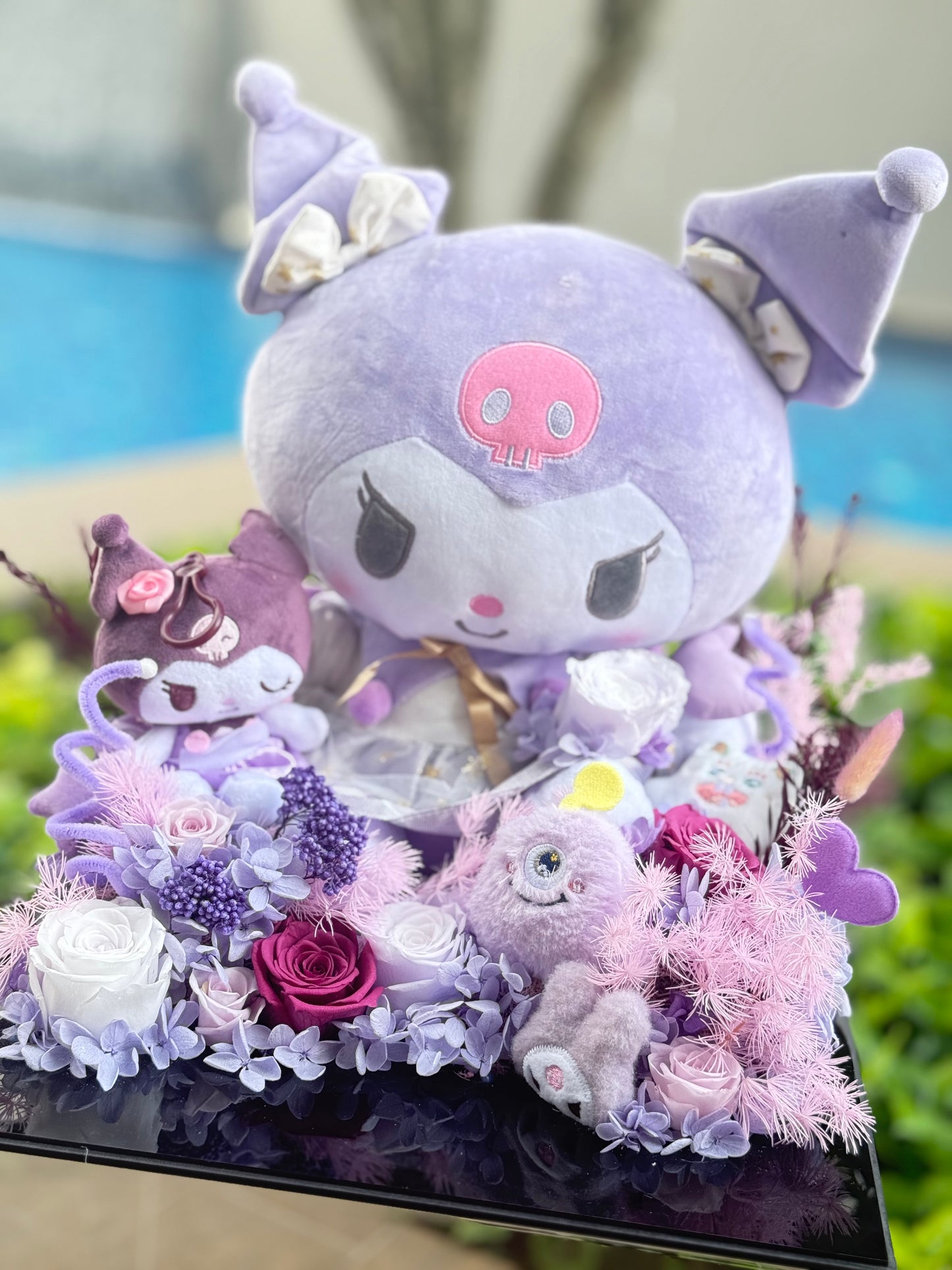 Kuromi Preserved Flowers Garden