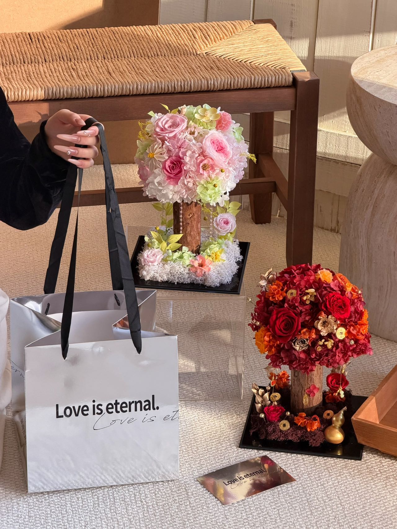 Lucky Tree Preserved Flowers Box ❤️