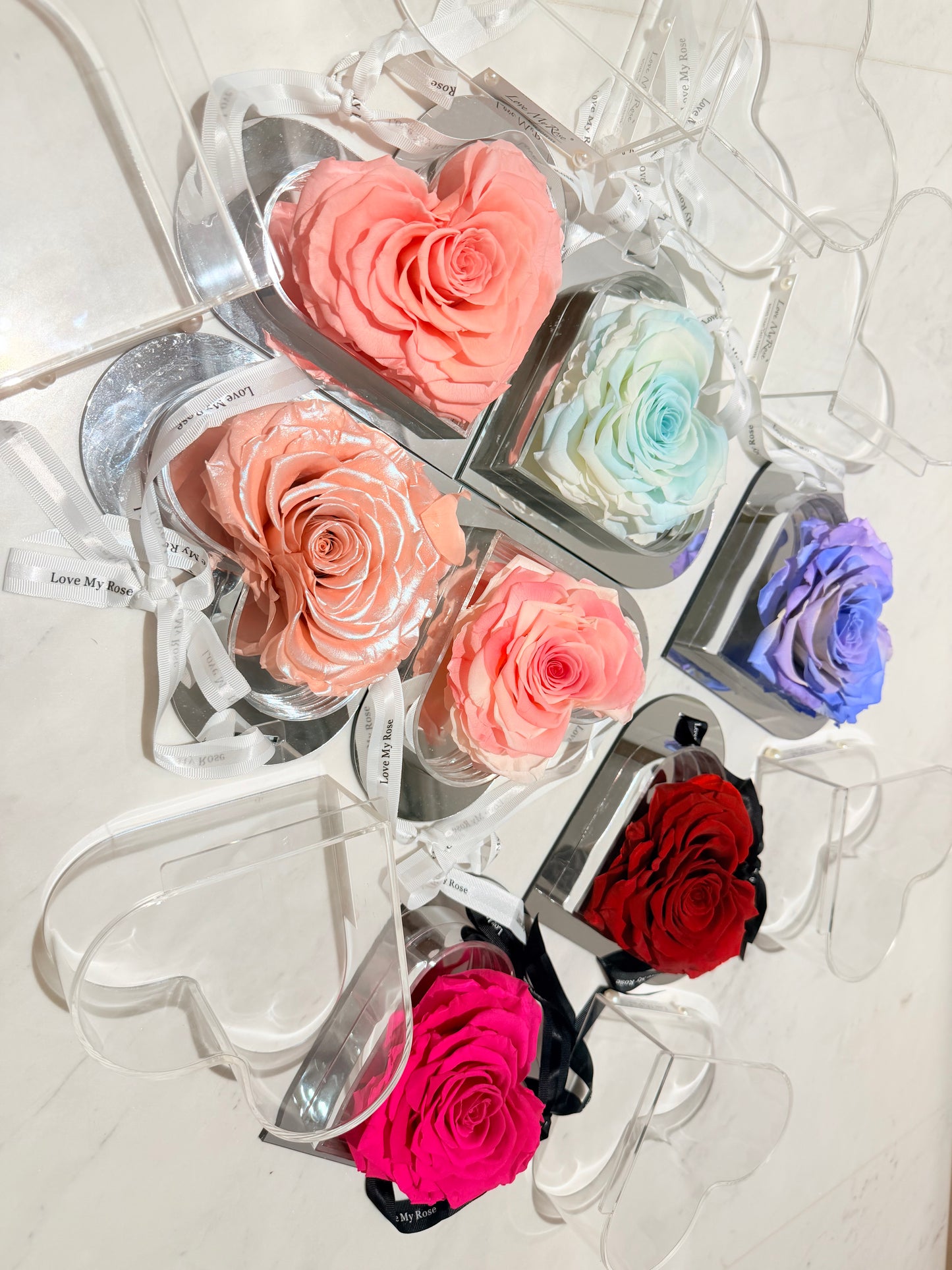 Heart Shaped Ecuador Preserved Rose 🌹