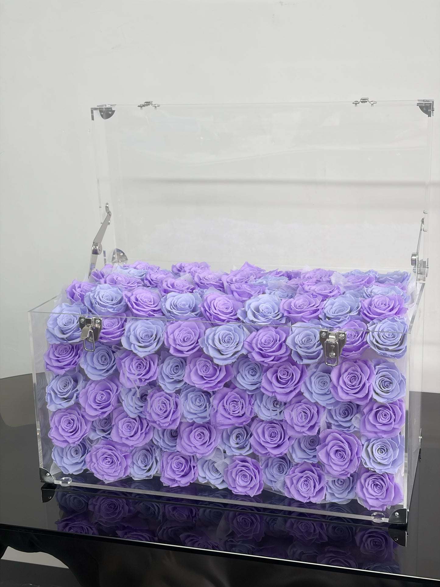 Preserved Roses Garden Purple Large 💜
