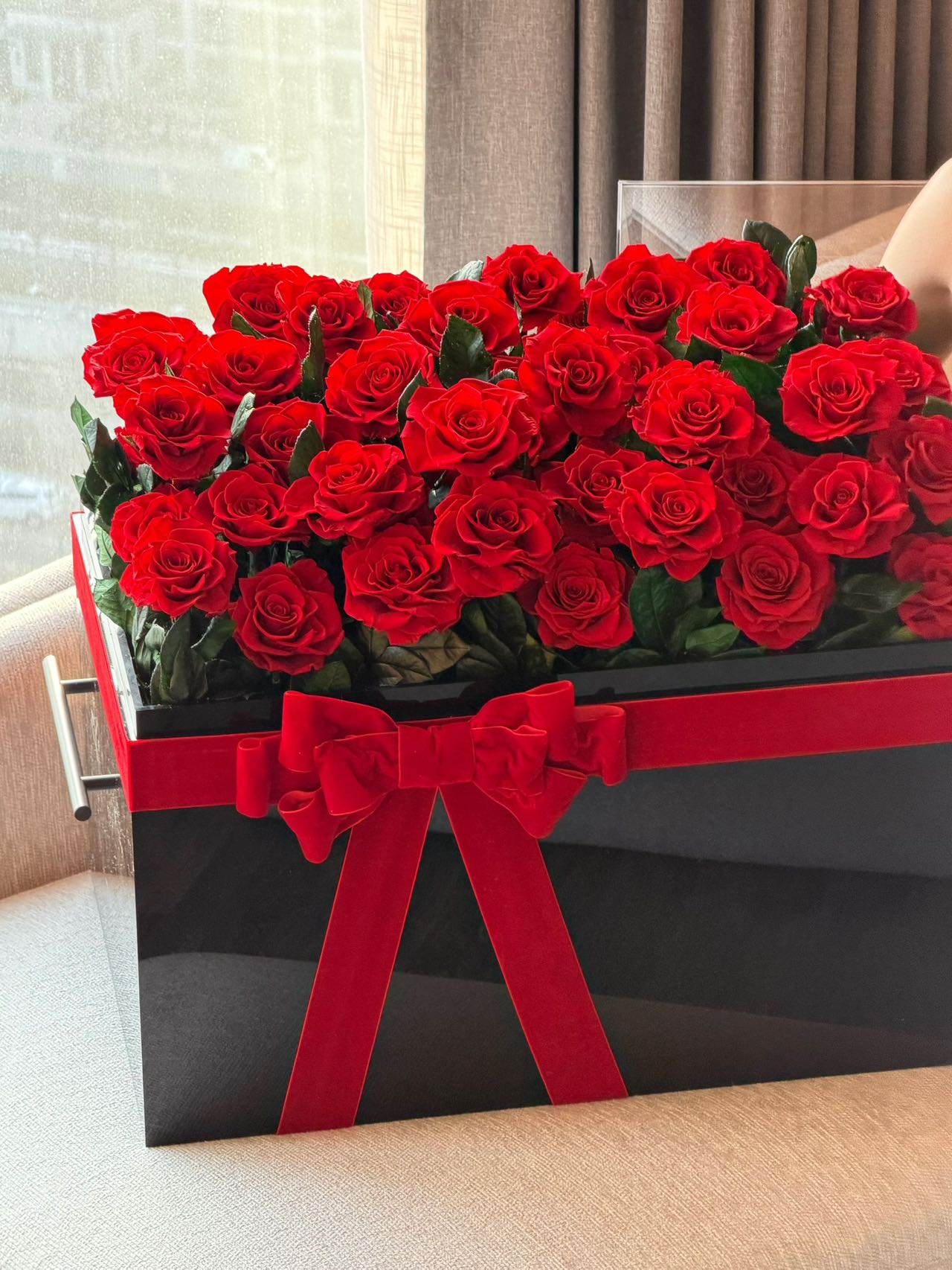 Kenya Roses Sea Preseved Flowers Gift Box - Large Size 🇸🇬 SG In Stock