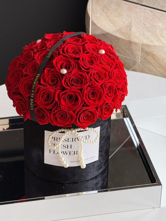 Mushroom Preserved Flowers Box