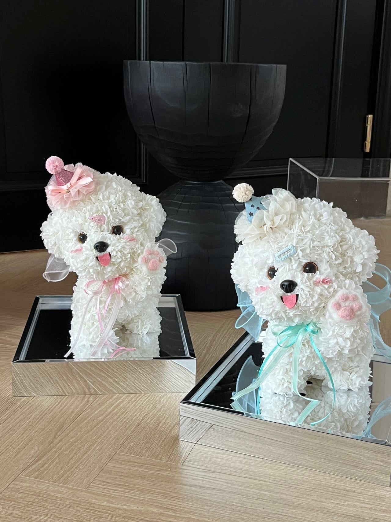 “Give Me Five” Puppy Love Preserved Flowers Box 🇸🇬 SG In Stock