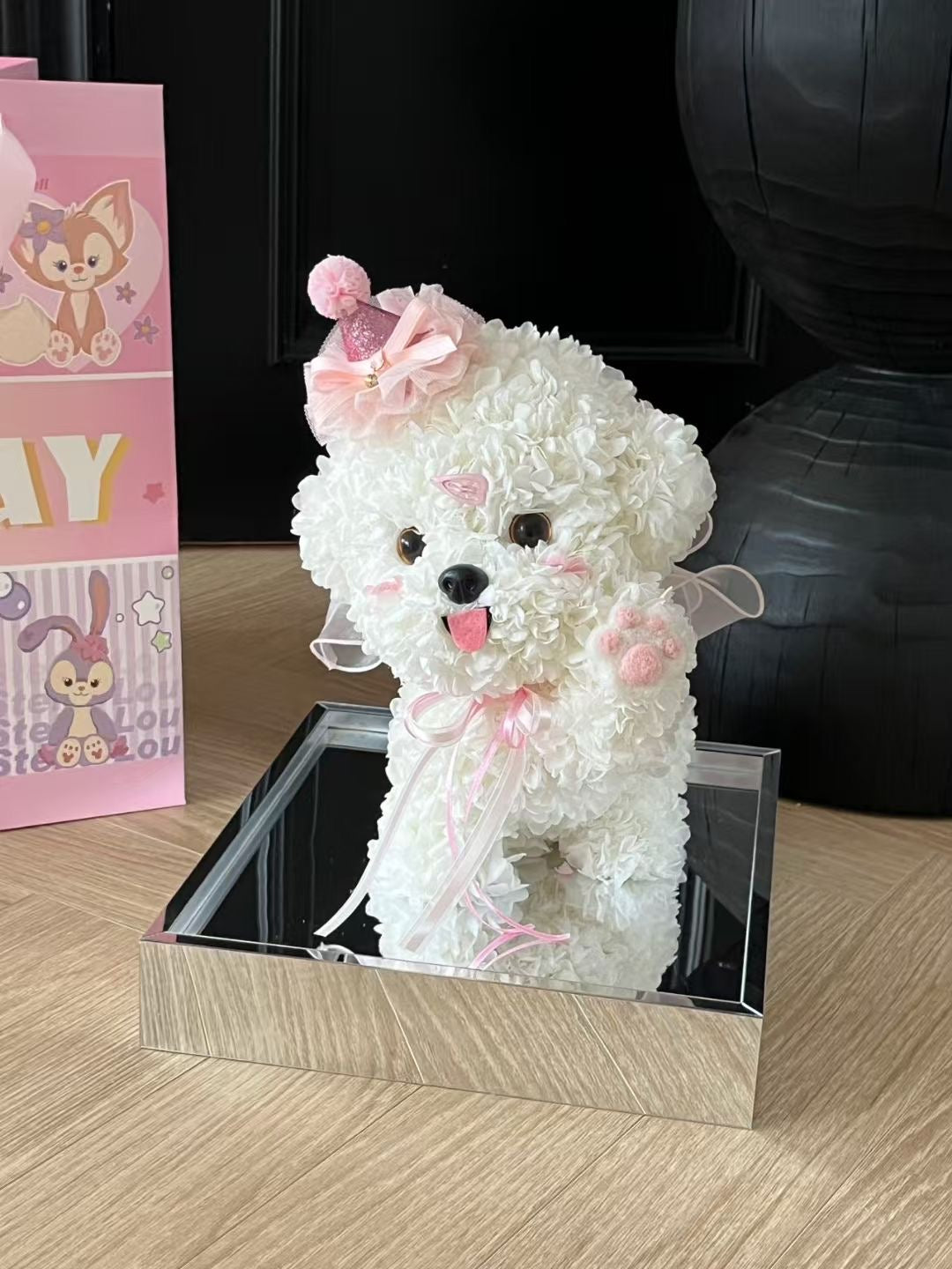 “Give Me Five” Puppy Love Preserved Flowers Box 🇸🇬 SG In Stock