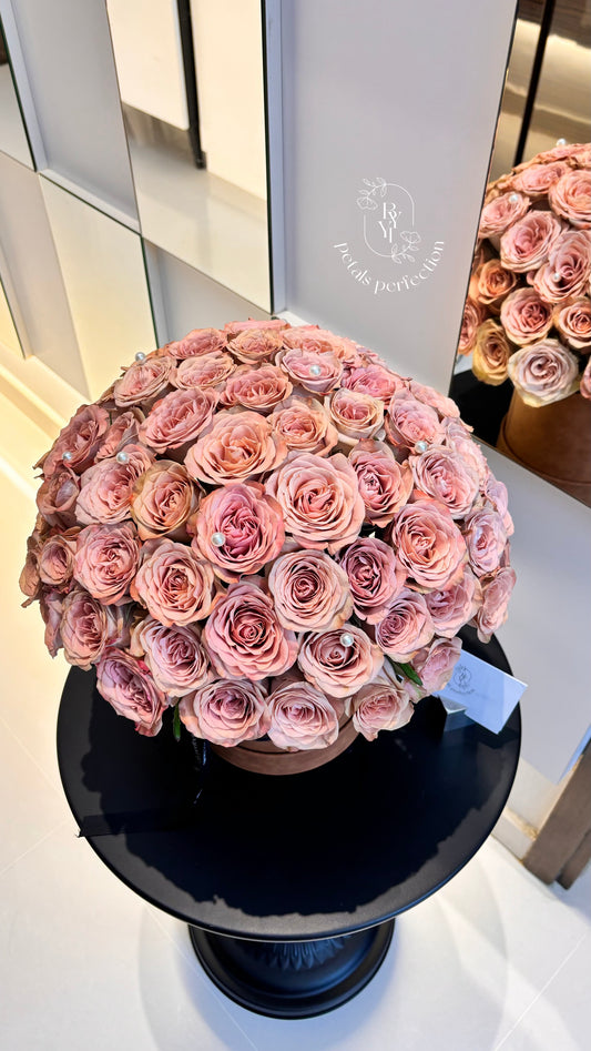 Cappuccino Roses Box