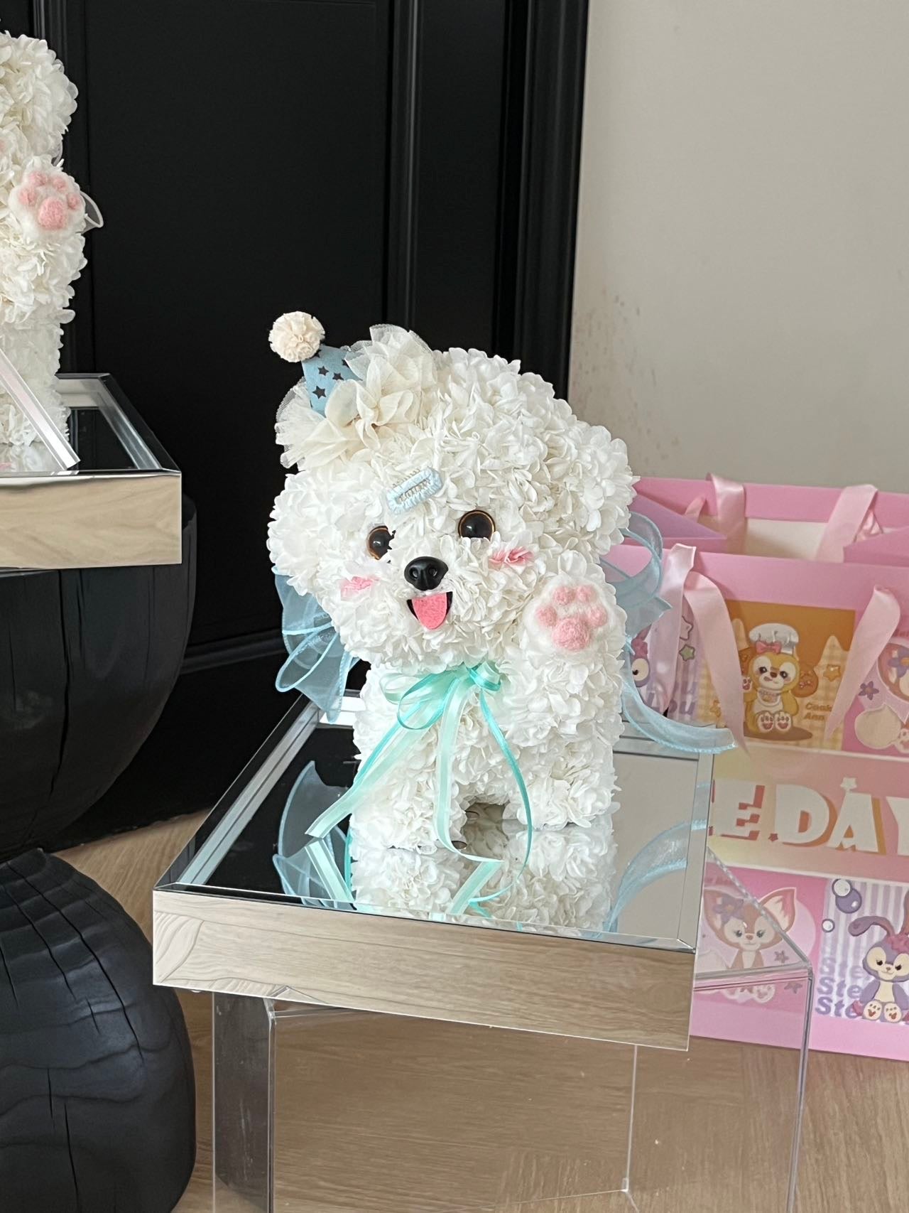 “Give Me Five” Puppy Love Preserved Flowers Box 🇸🇬 SG In Stock