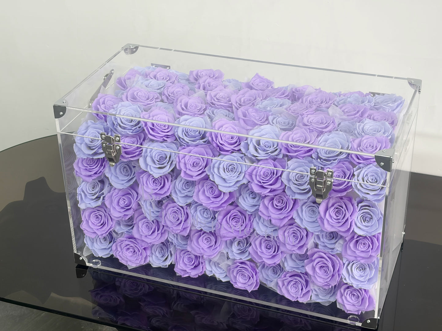 Preserved Roses Garden Purple Large 💜
