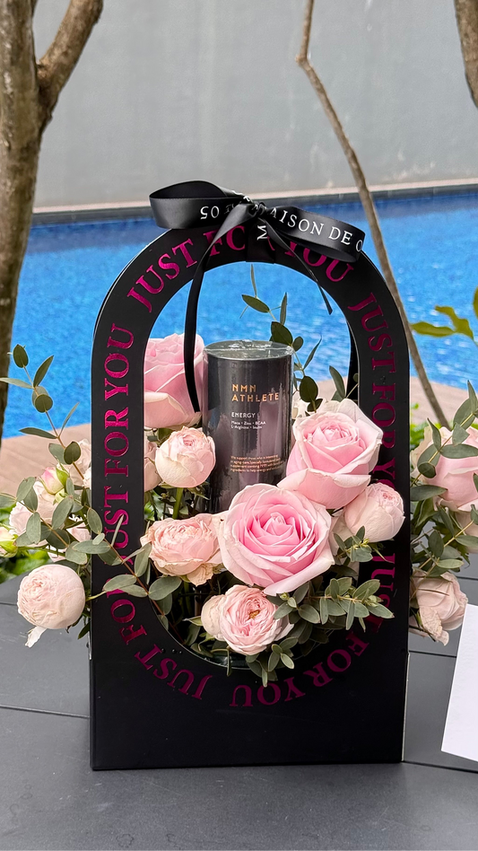 Mother’s Day NMN Energy Fresh Flowers Gift Box 🇸🇬 SG In Stock