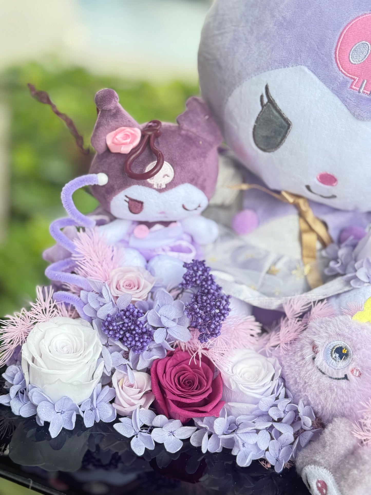 Kuromi Preserved Flowers Garden