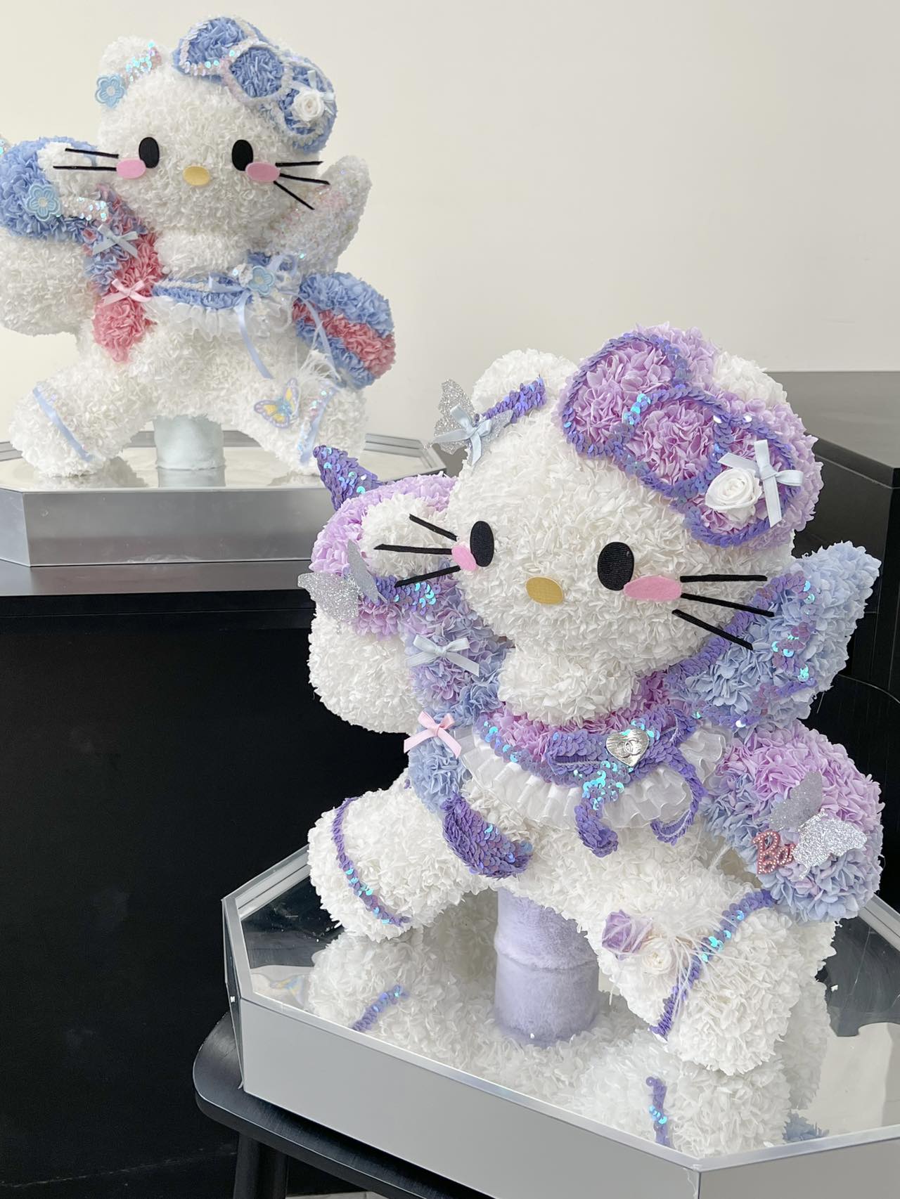 Unicorn Kitty Preserved Flowers Box 🇸🇬 SG In Stock
