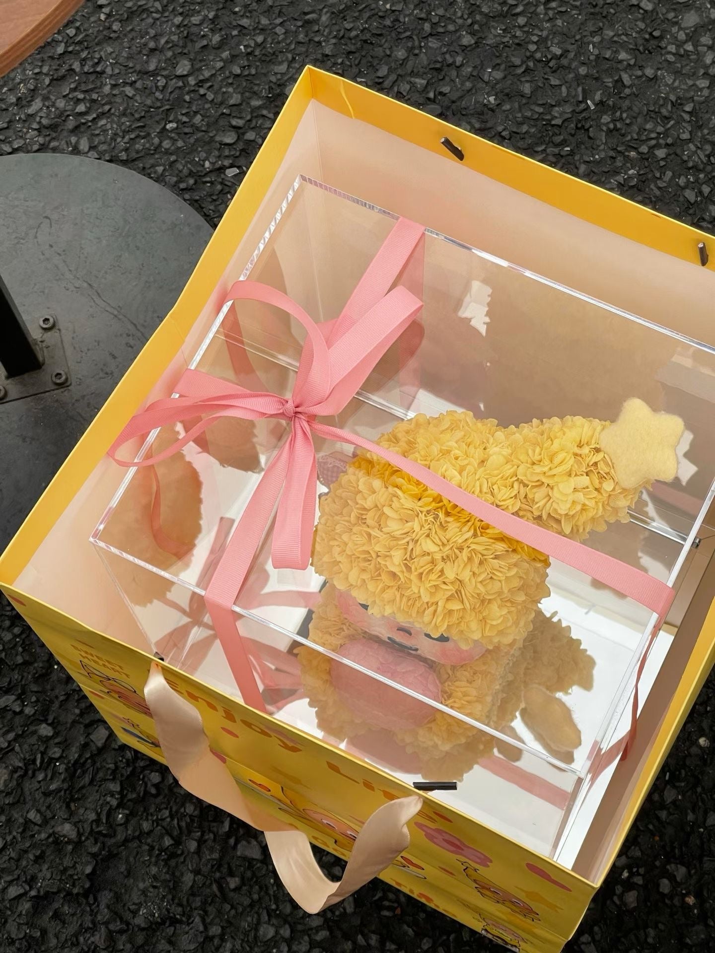 Little Star Preserved Flowers Box 💛