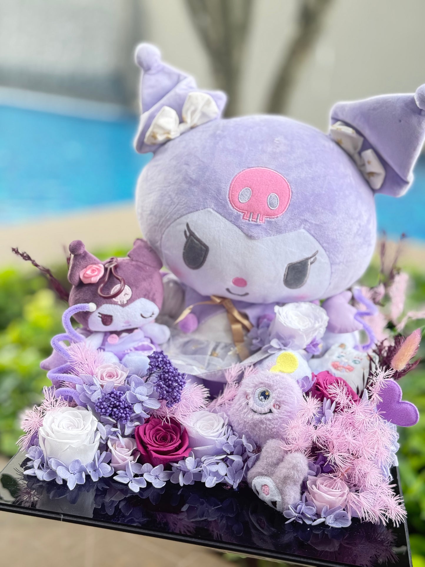 Kuromi Preserved Flowers Garden