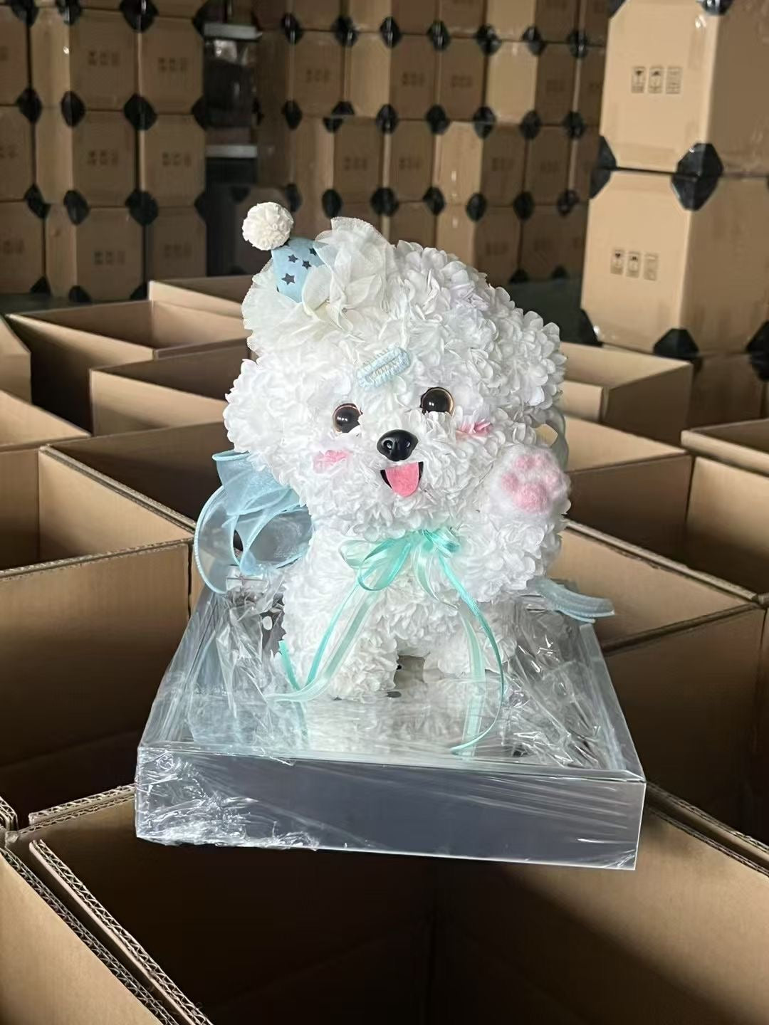 “Give Me Five” Puppy Love Preserved Flowers Box 🇸🇬 SG In Stock