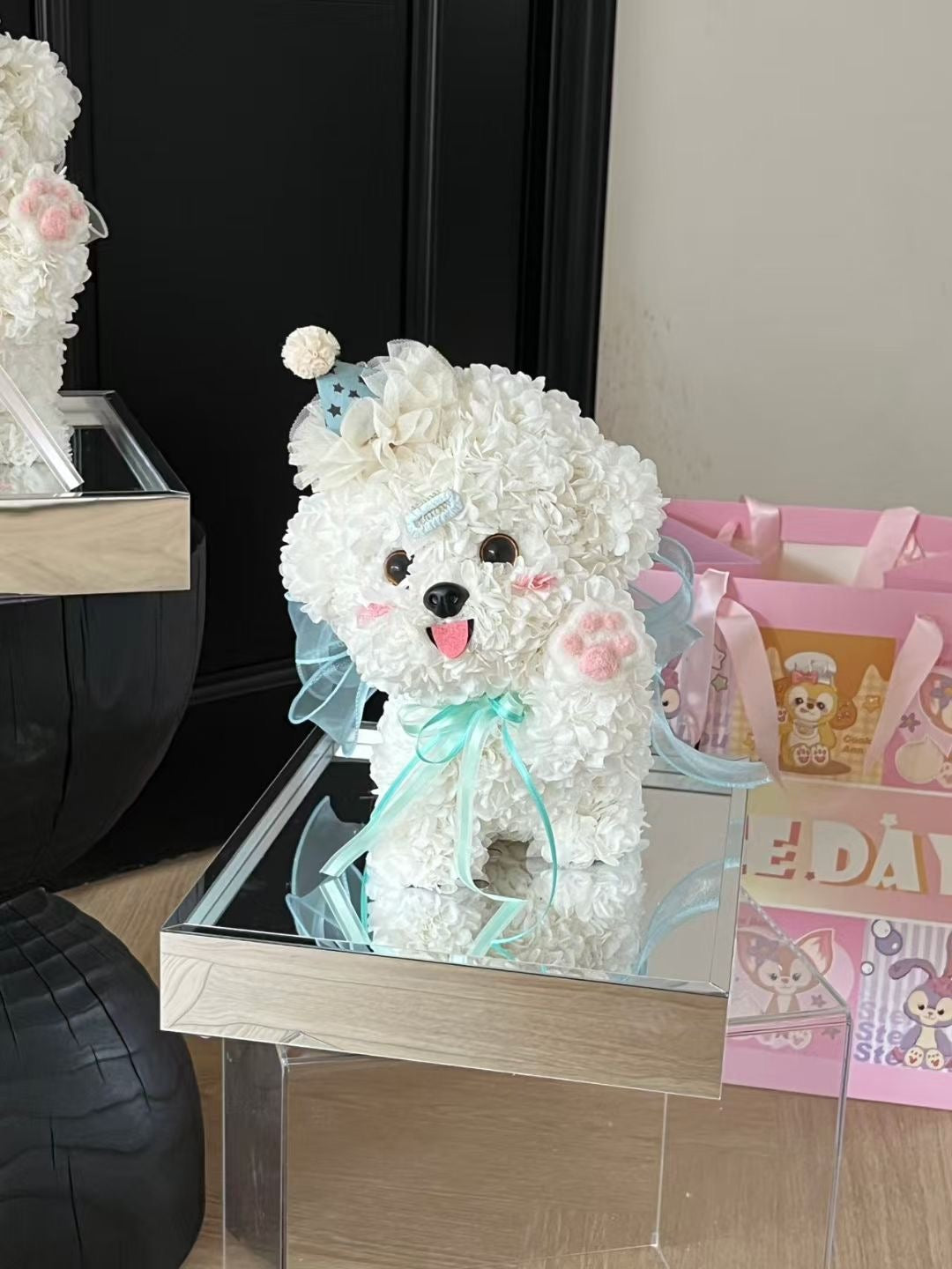 “Give Me Five” Puppy Love Preserved Flowers Box 🇸🇬 SG In Stock