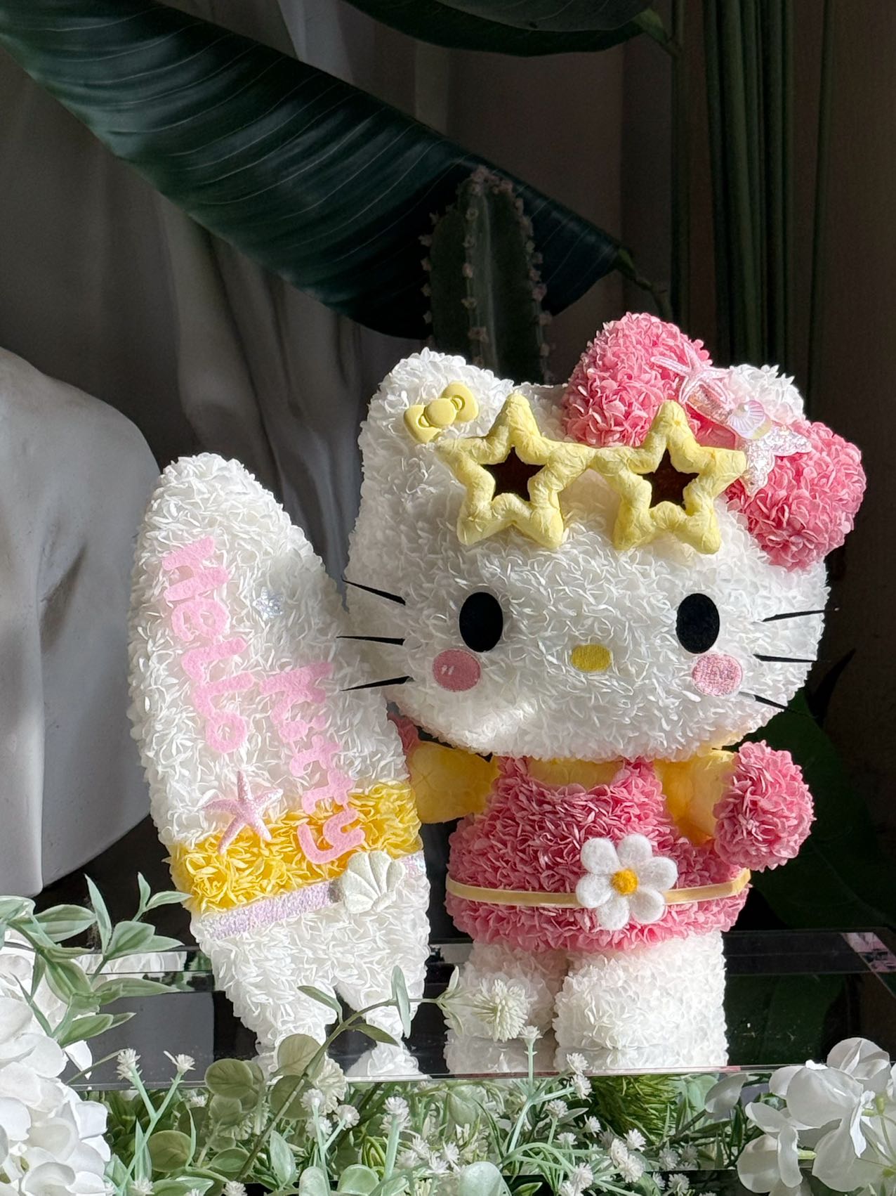 Surf Board Bikini Kitty Preserved Flowers Box 🏄🏻‍♀️