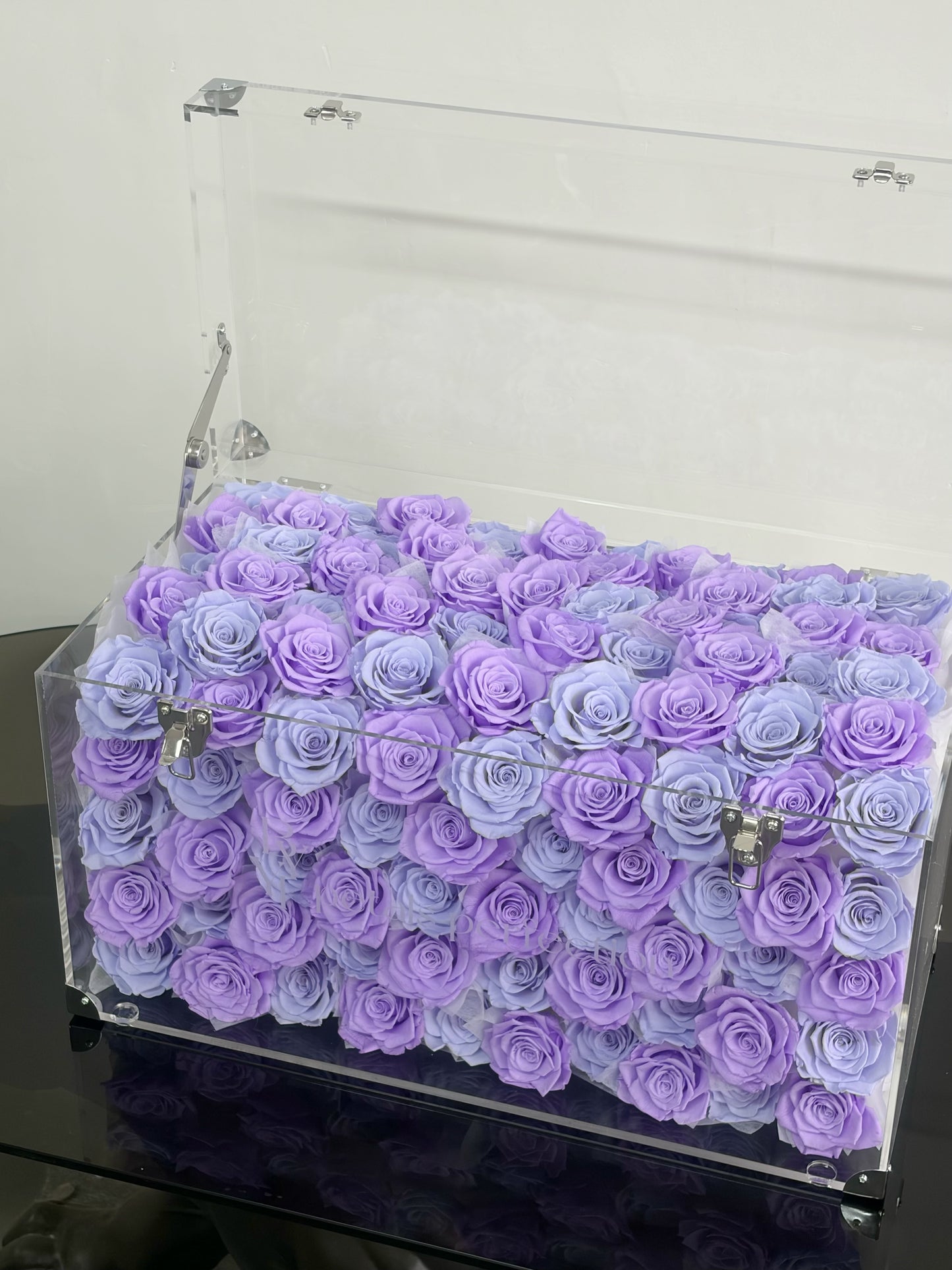 Preserved Roses Garden Purple Large 💜