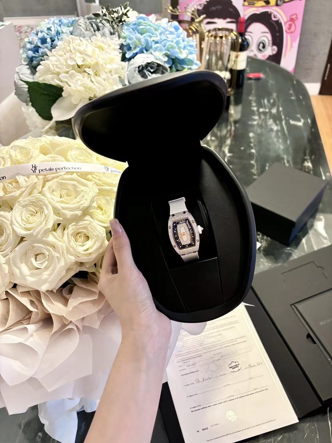 Kenya Fresh Roses Bouquet 🤍 40stk