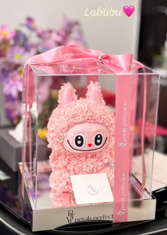 Labubu Preserved Flowers Box Medium Size 🇸🇬 SG In Stock