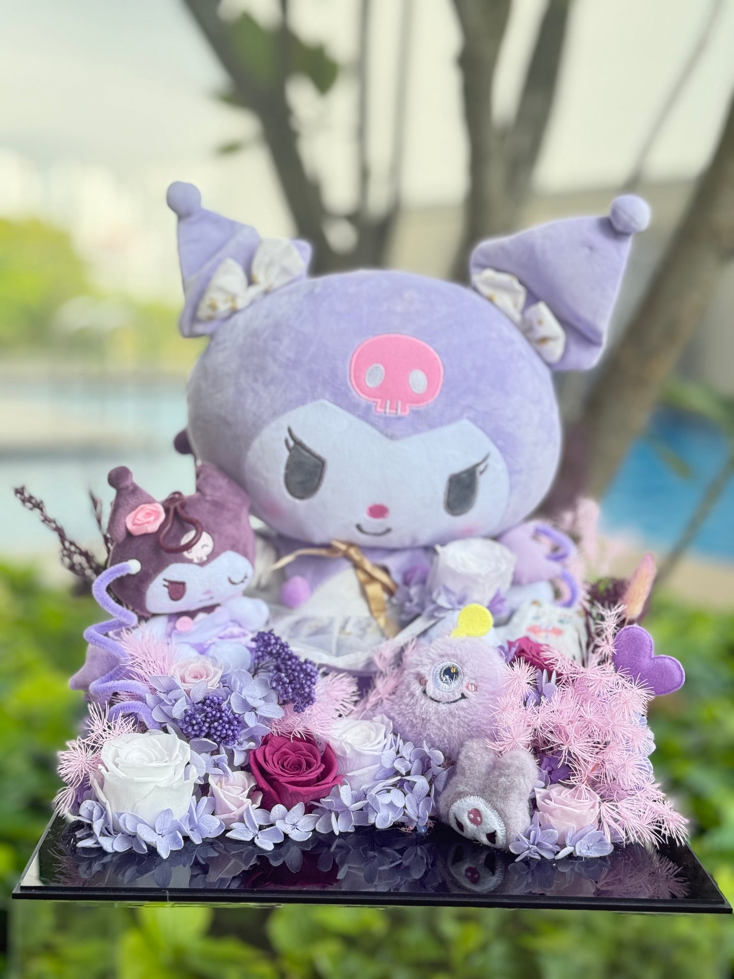 Kuromi Preserved Flowers Garden