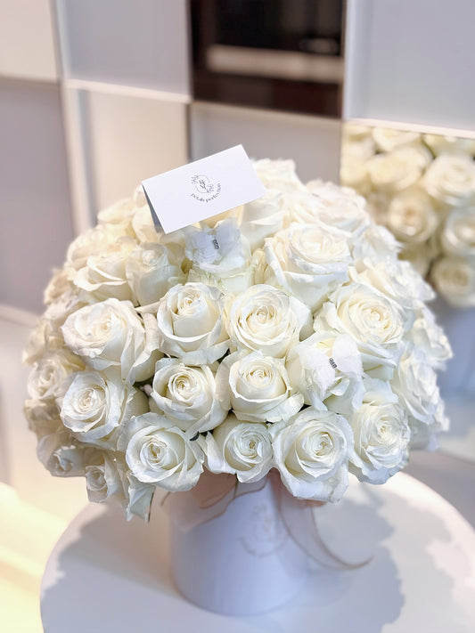 Kenya Fresh Roses Box Large Size