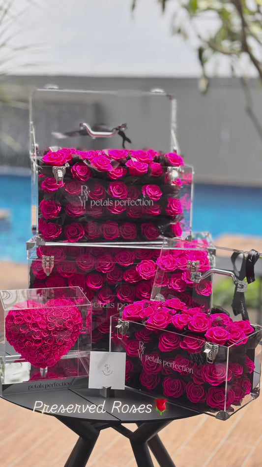 Floyd Preserved Roses Garden Medium Size 🩷